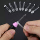 Agujas de ganchillo con luz LED, 11 piezas