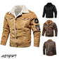 🔥Chaqueta de cuero para hombre, informal y abrigada: ¡duradera, elegante y cómoda! 🚛Envío gratis