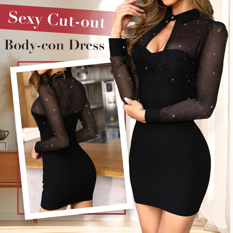 💖Limited Time Offer 65% OFF💖Sexy Cut-out Body-con Dress