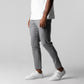 Pantalones deportivos ajustados elásticos para hombre