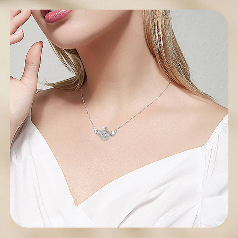 💖HOT SALE 49% OFF💖✨Angel Wings Necklace ✨Embrace Heavenly Protection, Purity, and Everlasting Love 🌟💎