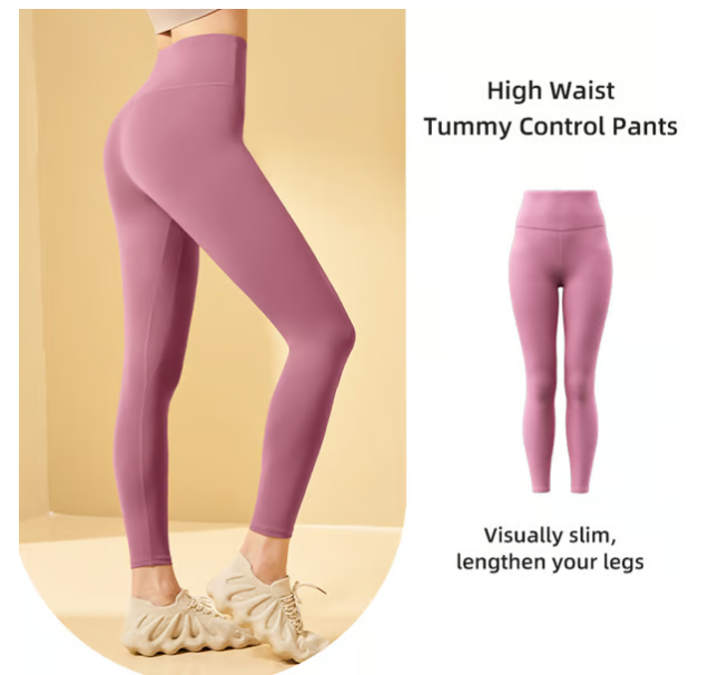 (2025 New Arrival- 50% OFF🔥)High-Waisted Tummy Control Shaping Leggings