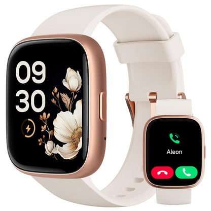 ⌚🌟 Reloj Inteligente Unisex: Llamadas, 100+ Modos Deportivos, Seguimiento del Sueño y Resistencia al Agua IP68 📱💪