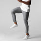 Pantalones deportivos ajustados elásticos para hombre