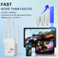 🔥【1° Más Vendido】🔥 Amplificador WiFi 2025, 1200Mbps Banda Dual (5GHz/2.4GHz), Amplificador de Señal, Cubre 10,000 pies² y 50 Dispositivos, Repetidor con Puerto Ethernet.