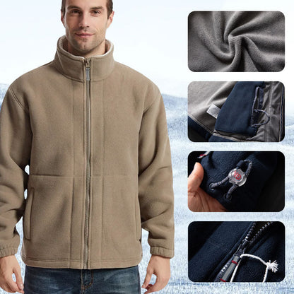 🎅Christmas Pre-sale🎁ForCozy Men's Double-Faced Fleece Jacket - 80% OFF(Latest) + Free Shipping