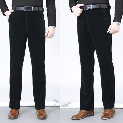 🔥Last Day Sale 49%🔥Men's Stretchy Corduroy Straight Long Pants