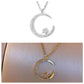 💕 Compre 1 y llévese 1 gratis💕 Noche Brillante: Collar Luna y Estrella 🌙