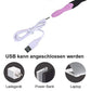 Agujas de ganchillo con luz LED, 11 piezas