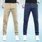 🌞Pantalones Casuales de Hombres | Tela Fresca de Hielo, Elásticos & Impermeables | 6 Bolsillos💧