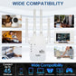 🔥【1° Más Vendido】🔥 Amplificador WiFi 2025, 1200Mbps Banda Dual (5GHz/2.4GHz), Amplificador de Señal, Cubre 10,000 pies² y 50 Dispositivos, Repetidor con Puerto Ethernet.