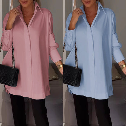 🎁Limited time 49% OFF⏳Lapel Slit Shirt