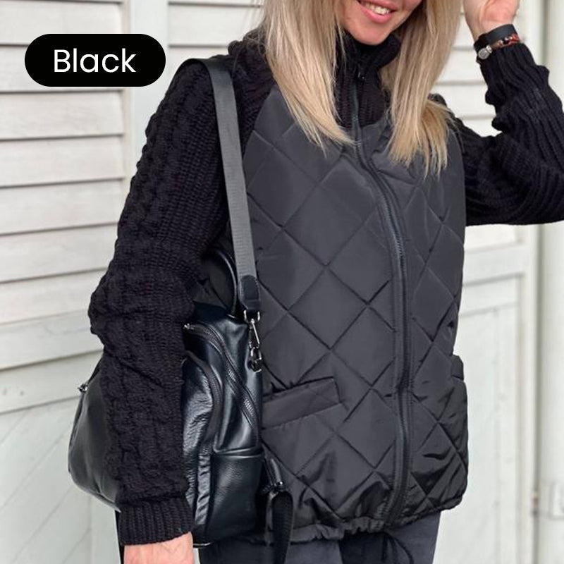 ❄️Winter Specials❄️Women's Knit Patchwork Puffy Jacket