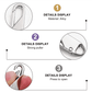 🧵✨ Tirador de Cremallera Universal Desmontable – Fácil de Instalar y Usar en Todo Tipo de Ropa y Accesorios