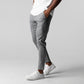 Pantalones deportivos ajustados elásticos para hombre