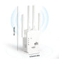 🔥【1° Más Vendido】🔥 Amplificador WiFi 2025, 1200Mbps Banda Dual (5GHz/2.4GHz), Amplificador de Señal, Cubre 10,000 pies² y 50 Dispositivos, Repetidor con Puerto Ethernet.