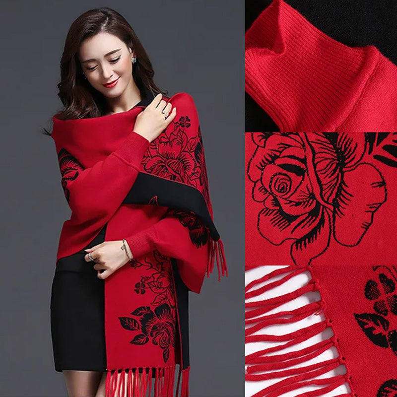 🎅Xmas Sales - 50% OFF🎄 Multifunctional women's shawl scarf