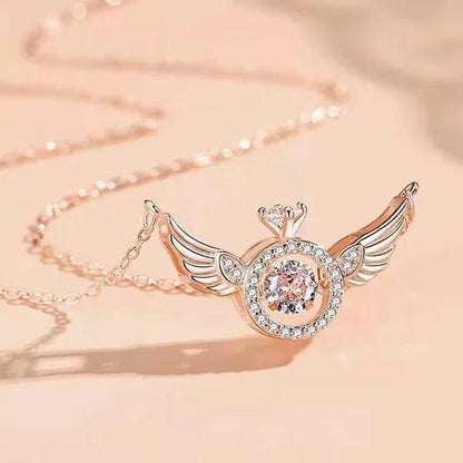 💖HOT SALE 49% OFF💖✨Angel Wings Necklace ✨Embrace Heavenly Protection, Purity, and Everlasting Love 🌟💎