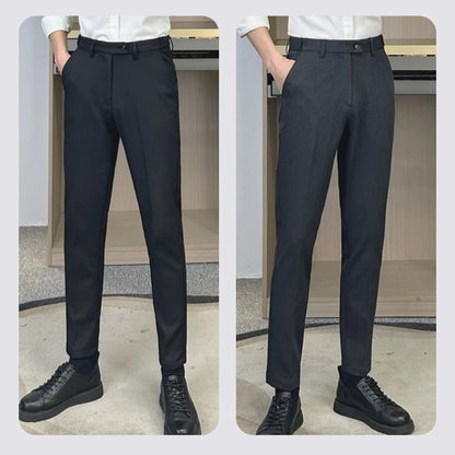 🔥Italy Naples Style Business Casual Suit Trousers with Adjusting Elastic Band