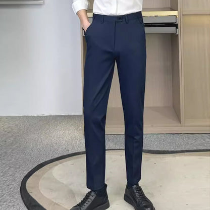 🔥Italy Naples Style Business Casual Suit Trousers with Adjusting Elastic Band