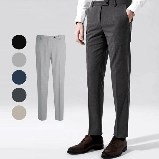 🔥Italy Naples Style Business Casual Suit Trousers with Adjusting Elastic Band