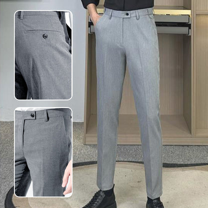 🔥Italy Naples Style Business Casual Suit Trousers with Adjusting Elastic Band