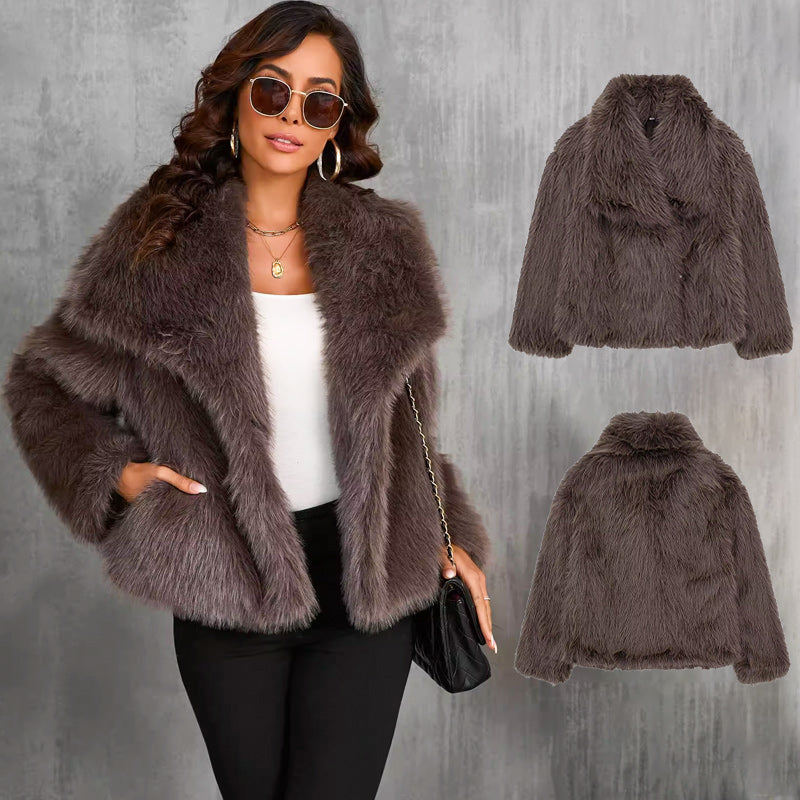 ❄️ Winter Special 50% off ❄️Winter Pre-Sale Women's Fur Coat【✈️free shipping 】