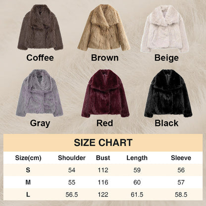 ❄️ Winter Special 50% off ❄️Winter Pre-Sale Women's Fur Coat【✈️free shipping 】