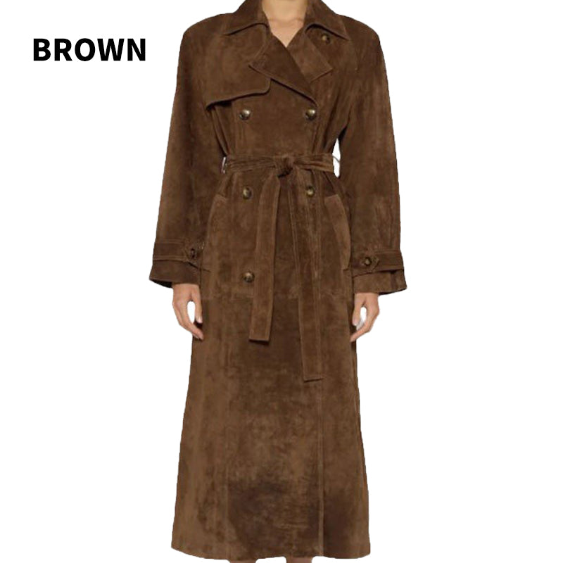 ✈️free shipping Women's Warm and Comfortable Waist-Tied Long Coat