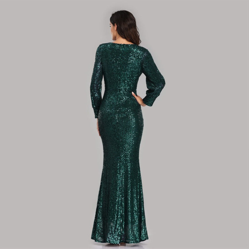 🎅Christmas Pre-sale🎁Women's Sequin Evening Dress