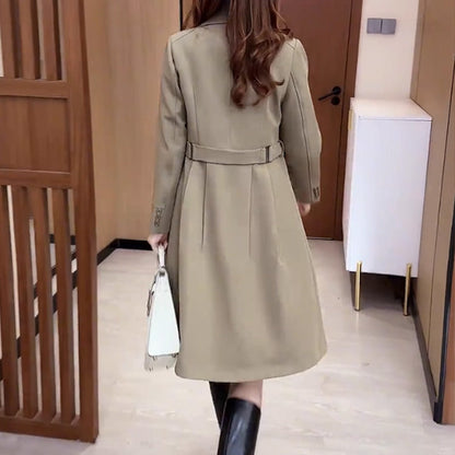 ❄️Winter Specials❄️Women's Long Warm Trench Coat✈️Free shipping