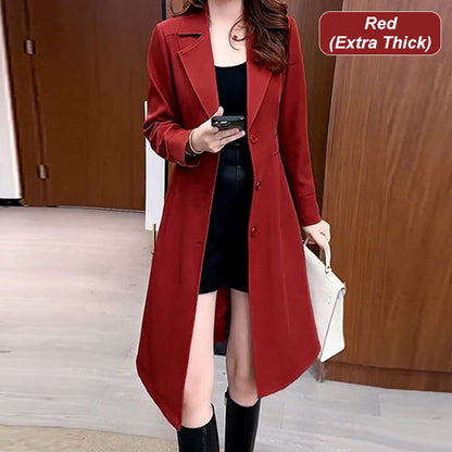 ❄️Winter Specials❄️Women's Long Warm Trench Coat✈️Free shipping