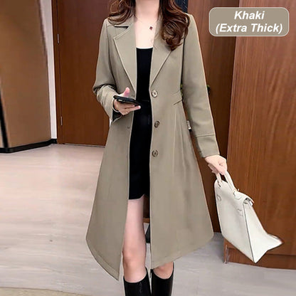 ❄️Winter Specials❄️Women's Long Warm Trench Coat