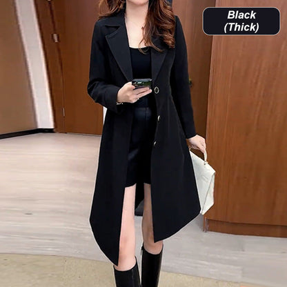 ❄️Winter Specials❄️Women's Long Warm Trench Coat