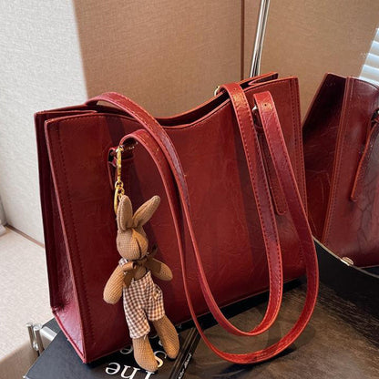 🎅Pre-Xmas Specials🎄Women's Trendy Shoulder Bag with Doll Pendant