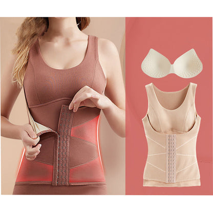 🎅Christmas Pre-sale🎁Thickened Warm Tank Top with Shelf Bra