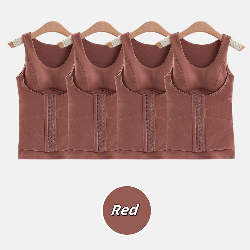 🎅Christmas Pre-sale🎁Thickened Warm Tank Top with Shelf Bra