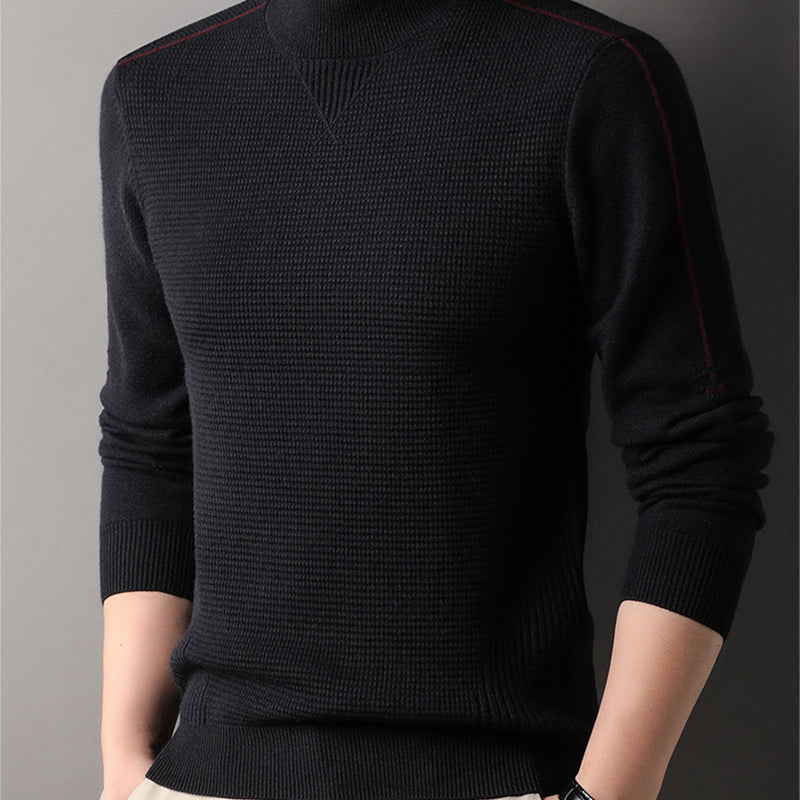 🎉Happy New Year! 50% OFF 🛍️Men's Warm Mock Neck Soft Knit Sweater