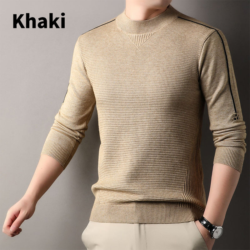 🎉Happy New Year! 50% OFF 🛍️Men's Warm Mock Neck Soft Knit Sweater