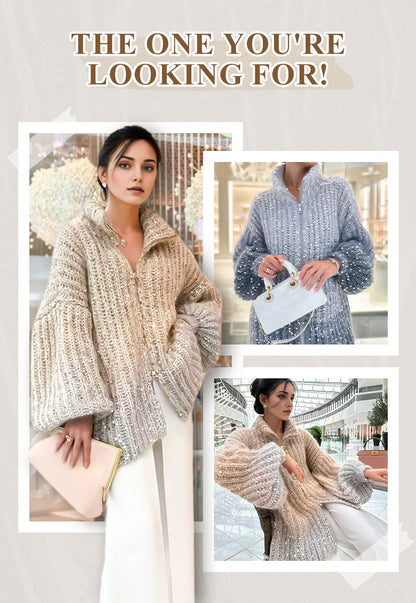 🎉Happy New Year! 50% OFF 🛍️Women's Off-Shoulder Cozy Loose Sweater