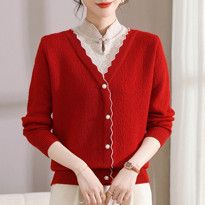 🎉Happy New Year! 50% OFF 🛍️Women's Casual Warm Long Sleeve Knit Sweater