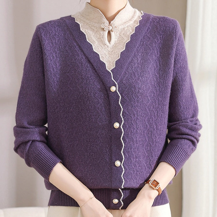 🎉Happy New Year! 50% OFF 🛍️Women's Casual Warm Long Sleeve Knit Sweater