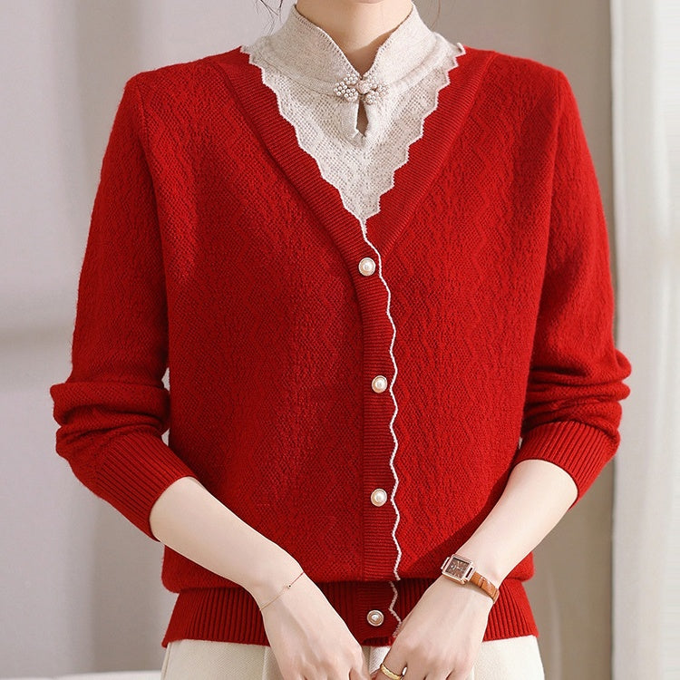 🎉Happy New Year! 50% OFF 🛍️Women's Casual Warm Long Sleeve Knit Sweater