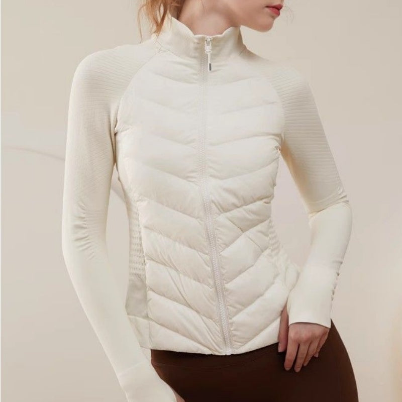 🎉Happy New Year! 50% OFF 🛍️Women's Lightweight Sports Down Jacket with Thumb Holes