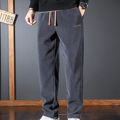 🔥New Year Hot Sale🔥Men's Casual Warm Stretch Drawstring Pants