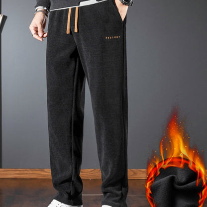 🔥New Year Hot Sale🔥Men's Casual Warm Stretch Drawstring Pants