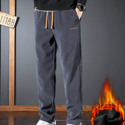 🔥New Year Hot Sale🔥Men's Casual Warm Stretch Drawstring Pants