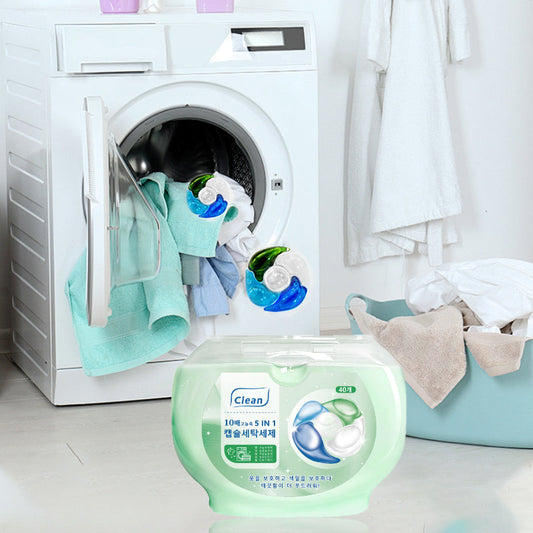 🌊5-in-1 Laundry Detergent Pacs - 40 Counts