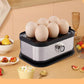 🎉¡50 % DE DESCUENTO!🍳 Cocedor de huevos al vapor multifuncional: con tapa transparente.
