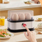 🎉¡50 % DE DESCUENTO!🍳 Cocedor de huevos al vapor multifuncional: con tapa transparente.